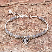 Featured review for Labradorite beaded bracelet, Karen Beauty
