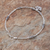 Silver beaded pendant bracelet, 'Life of a Flower' - Floral Hill Tribe Silver Beaded Pendant Bracelet (image 2b) thumbail