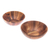 Wood bowls, 'Exquisite Meal' (pair) - Handmade Raintree Wood Bowls from Thailand (Pair) (image 2a) thumbail