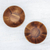 Wood bowls, 'Exquisite Meal' (pair) - Handmade Raintree Wood Bowls from Thailand (Pair) (image 2b) thumbail