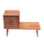 Teak wood decorative box, 'Modern Bench' - Miniature Furniture Teak Wood Decorative Box from Thailand (image 2a) thumbail
