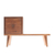 Teak wood decorative box, 'Modern Bench' - Miniature Furniture Teak Wood Decorative Box from Thailand (image 2c) thumbail