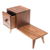 Teak wood decorative box, 'Modern Bench' - Miniature Furniture Teak Wood Decorative Box from Thailand (image 2d) thumbail