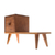 Teak wood decorative box, 'Modern Bench' - Miniature Furniture Teak Wood Decorative Box from Thailand (image 2e) thumbail