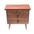 Teak wood jewelry box, 'Modern Dresser' (3 drawers) - Modern Teak Wood Jewelry Box with Three Drawers (image 2f) thumbail