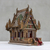 Geisterhaus aus Holz, (16 Zoll) - Geisterhaus aus Holz und Glas, handgefertigt in Thailand (16 Zoll)