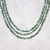 Jade beaded strand necklace, 'Green Holiday' - Jade Beaded Strand Necklace from Thailand (image 2) thumbail