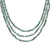 Jade beaded strand necklace, 'Green Holiday' - Jade Beaded Strand Necklace from Thailand thumbail