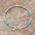 Apatite beaded bracelet, 'Antique Hill Tribe' - Hill Tribe Apatite Beaded Bracelet from Thailand (image 2c) thumbail