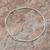 Pulsera de cuentas de plata - Brazalete con cuentas de plata Karen con patrón en espiral de Tailandia