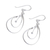 Sterling silver dangle earrings, 'Fascinating Rain' - Teardrop Sterling Silver Dangle Earrings from Thailand