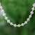 Cultured pearl strand necklace, 'White Palace' - White Cultured Pearl Strand Necklace from Thailand (image 2) thumbail