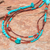 Multi-gemstone long beaded strand necklace, 'Boho Charm' - Multi-Gemstone Beaded Strand Necklace from Thailand