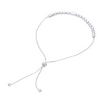 Sterling silver beaded bracelet, 'Message of Belief' - Beaded Sterling Silver Bracelet Crafted in Thailand