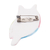 Ceramic brooch pin, 'Rainbow Owl' - Colorful Ceramic Owl Brooch from Thailand (image 2b) thumbail