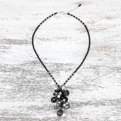Color Printing Crane Agate Gemstone Pendant Necklace H1902 0189 