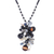 Agate and cultured pearl pendant necklace, 'Fascinating Cluster' - Agate and Cultured Pearl Beaded Cluster Pendant Necklace (image 2f) thumbail
