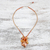 Multi-gemstone beaded pendant necklace, 'Fascinating Cluster' - Multi-Gemstone Beaded Cluster Pendant Necklace from Thailand (image 2b) thumbail