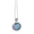 Roman glass pendant necklace, 'Glittering Moon' - Artisan Crafted Roman Glass Pendant Necklace from Thailand (image 2a) thumbail