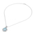 Roman glass pendant necklace, 'Glittering Moon' - Artisan Crafted Roman Glass Pendant Necklace from Thailand (image 2e) thumbail