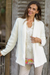 Cotton cardigan, 'Zigzag Knit in White' - Knit Cotton Cardigan in White from Thailand (image 2c) thumbail