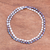 Lange Halskette aus Zuchtperlen - Lange Halskette aus Zuchtperlen in Grau aus Thailand