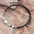 Amazonite beaded bracelet, 'Disco Faith' - Adjustable Amazonite Beaded Bracelet from Thailand (image 2) thumbail