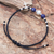Lapis lazuli beaded bracelet, 'Joyful Faith' - Lapis Lazuli Beaded Bracelet from Thafiland (image 2b) thumbail