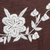 Cotton blouse, 'Lovely Bloom in Chestnut' - Floral Embroidered Cotton Blouse in Chestnut from Thailand (image 2h) thumbail