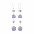 Hematite dangle earrings, 'Grey Gleam' - Natural Hematite Dangle Earrings from Thailand (image 2a) thumbail