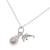 Cultured pearl pendant necklace, 'Dolphin Glow' - Cultured Pearl Dolphin Pendant Necklace from Thailand