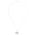 Cultured pearl pendant necklace, 'Bright Heart' - Heart-Shaped Cultured Pearl Pendant Necklace from Thailand (image 2a) thumbail