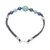 Lapis lazuli beaded bracelet, 'Cool Candy' - Howlite and Lapis Lazuli Beaded Bracelet from Thailand (image 2f) thumbail