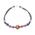 Multi-gemstone beaded bracelet, 'Playful Rainbow' - Multi-Gemstone Beaded Bracelet Crafted in Thailand thumbail
