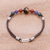 Multi-gemstone beaded bracelet, 'Playful Rainbow' - Multi-Gemstone Beaded Bracelet Crafted in Thailand (image 2c) thumbail