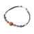 Multi-gemstone beaded bracelet, 'Playful Rainbow' - Multi-Gemstone Beaded Bracelet Crafted in Thailand (image 2e) thumbail