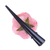 Natural rose hair clip, 'Pink Sweetheart' - Natural Pink Sweetheart Rose Hair Clip from Thailand (image 2d) thumbail