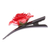 Natürliche Rosenhaarspange - Natürliche rote Herz-Rosen-Haarspange aus Thailand