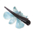 Natural orchid hair clip, 'Blue Orchid Love' - Natural Blue Thai Orchid Hair Clip