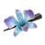 Natural orchid hair clip, 'Blue-Violet Orchid Love' - Natural Blue-Violet Thai Orchid Hair Clip