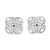 Sterling silver stud earrings, 'Blissful Intricacy' - Sterling Silver Stud Earrings with Intricate Openwork