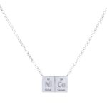 Sterling silver pendant necklace, 'Formula for Nice' - Fair Trade Thai Sterling Silver Pendant Necklace