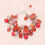 Multi-gemstone beaded bracelet, 'Summer Movement' - Multi-Gemstone Beaded Bracelet in Red from Thailand thumbail
