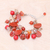 Perlenarmband mit mehreren Edelsteinen - Perlenarmband mit mehreren Edelsteinen in Rot aus Thailand