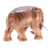 Teak wood sculpture, 'Trip Through Nature' - Hand-Carved Teak Wood Elephant Sculpture from Thailand (image 2c) thumbail