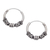 Sterling silver hoop earrings, 'Thai Intricacy' (set of 3) - Handcrafted Sterling Silver Hoop Earrings (Set of 3) (image 2d) thumbail
