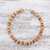 Jade beaded necklace, 'Elegant Stones in Brown' - Jade Beaded Necklace in Brown from Thailand (image 2b) thumbail