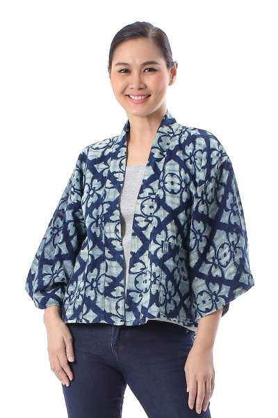 cotton kimono jacket