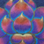 'Aufklärung' - Expressionistisches Acrylgemälde einer buddhistischen Lotusblüte