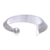 Sterling silver cuff bracelet, 'Crescent Point' - Hill Tribe Sterling SIlver Crescent Cuff Bracelet (image 2e) thumbail